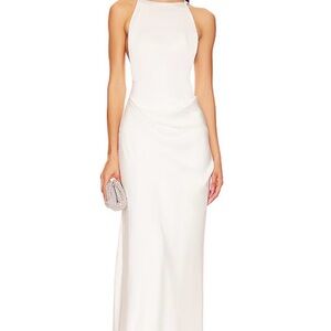 Ceren Ocak Satin Dress